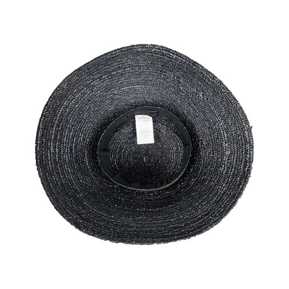 BCBG Black Straw Hat - Picture 4 of 12